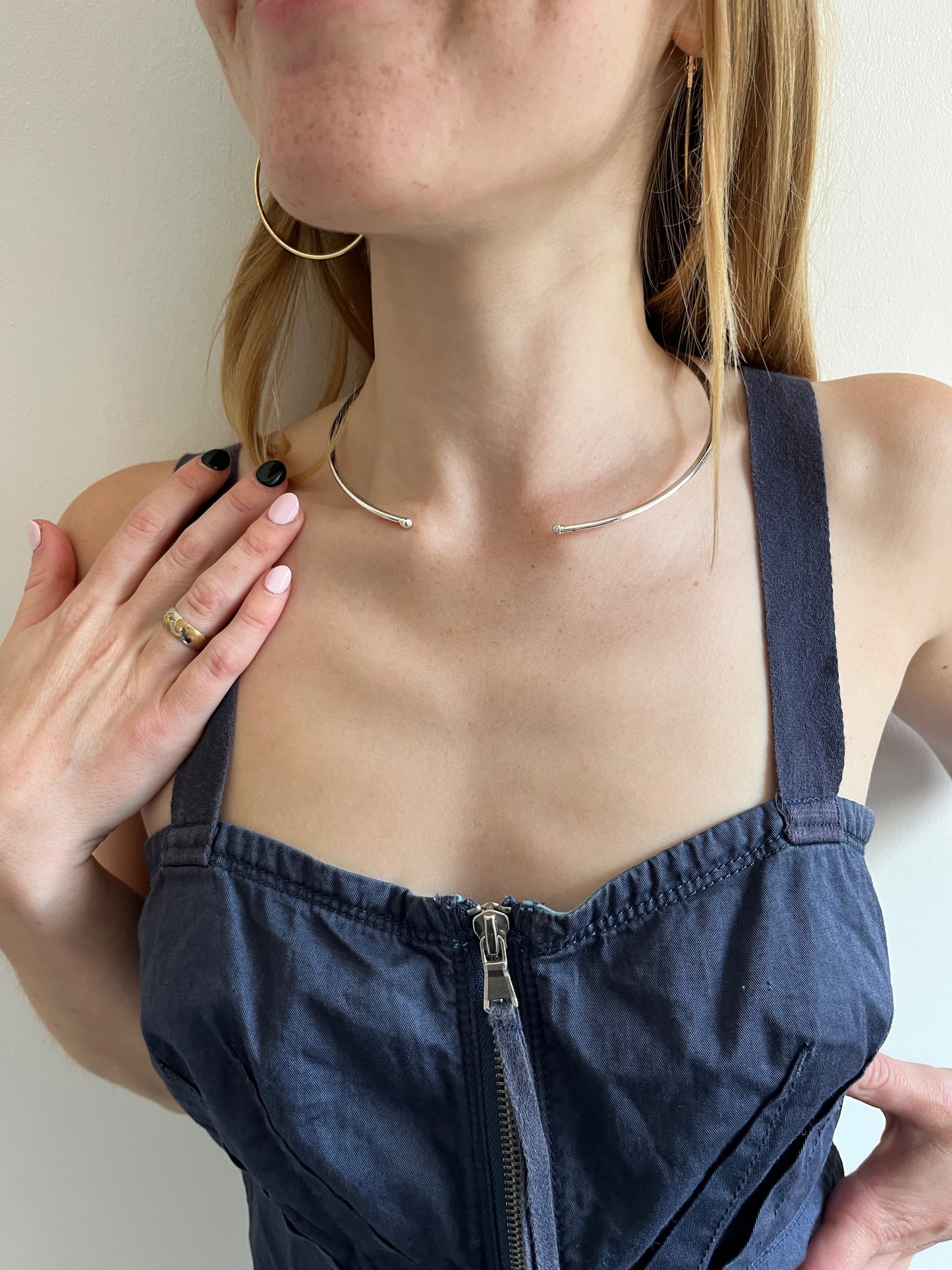 Marc Jacob’s navy blue zip top