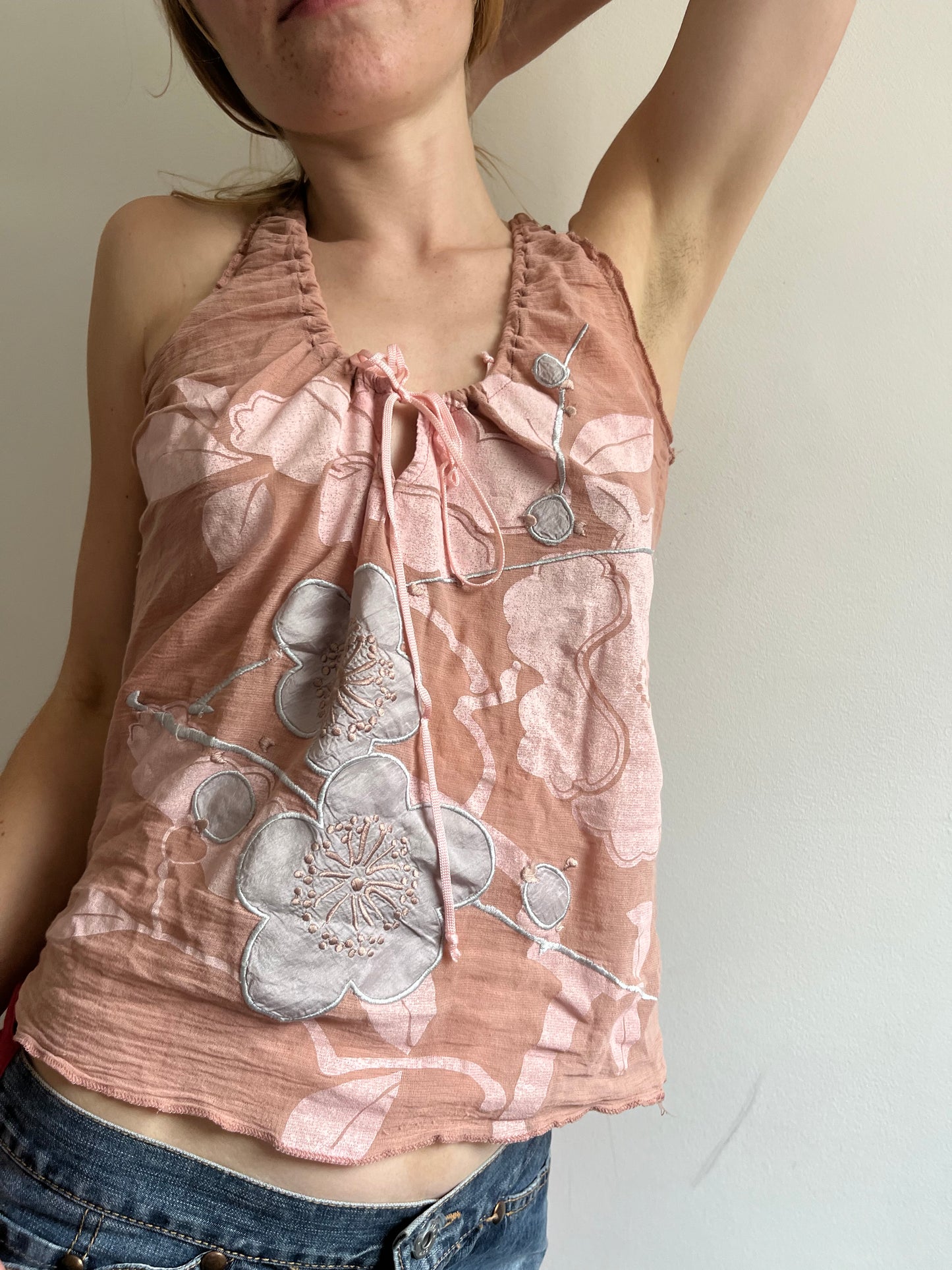Michiko Koshino pale pink cami