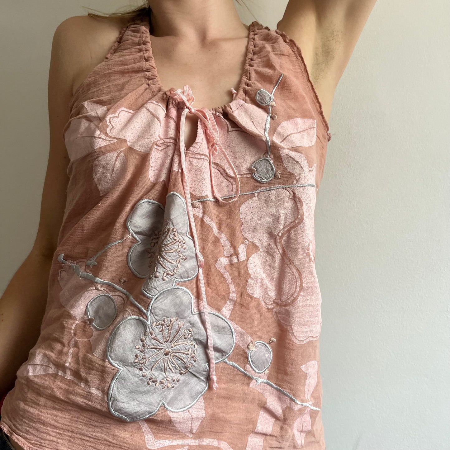 Michiko Koshino pale pink cami